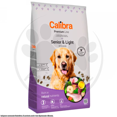 CALIBRA DOG PREMIUM LINE SENIOR & LIGHT CHICKEN 12 KG1