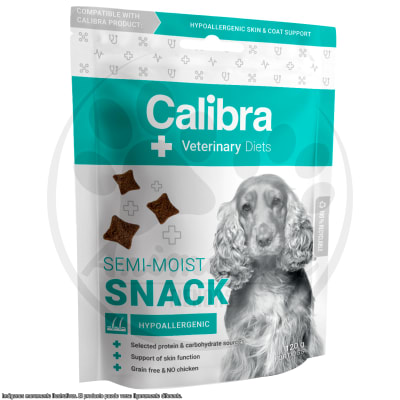 CALIBRA DOG SNACK SEMI-MOIST HYPOALLERGENIC 120 GR1