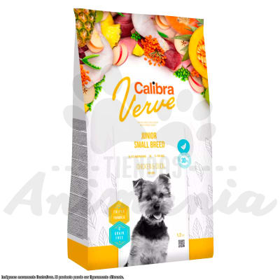 CALIBRA DOG VERVE JUNIOR SMALL BREED CHICKEN & DUCK 6 KG1