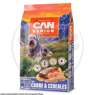 CAN SENIOR CARNE Y CEREALES 18 KG