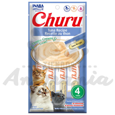 CHURU PREMIO CREMOSO PARA GATOS RECETA DE ATÚN 56 GR