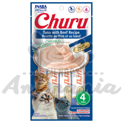 CHURU CAT TUNA WITH BEEF RECIPE | RECETA DE ATUN CON CARNE 56 GR