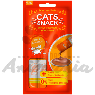 CATS SNACK TUBITO CREMOSO SABOR CANGREJO 60 GR1
