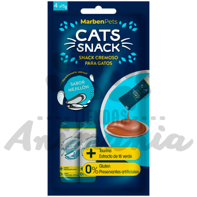 CATS SNACK TUBITO CREMOSO SABOR MEJILLON 60 GR1