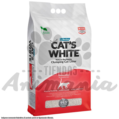 CATS WHITE ARENA AGLUTINANTE AROMA NATURAL 20 LITROS1