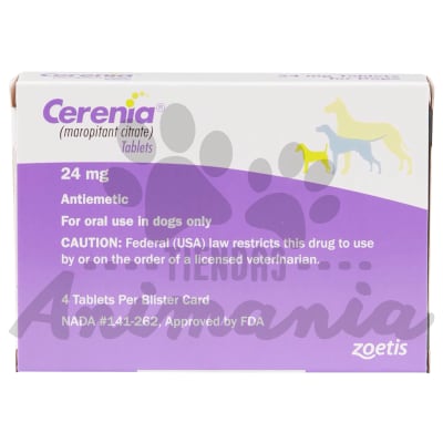 CERENIA 24 MG - 4 COMPRIMIDOS1