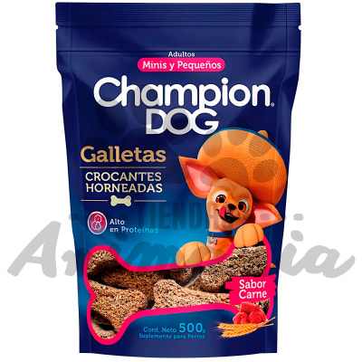 CHAMPION DOG GALLETA RAZA PEQUEÑA 500 GR1