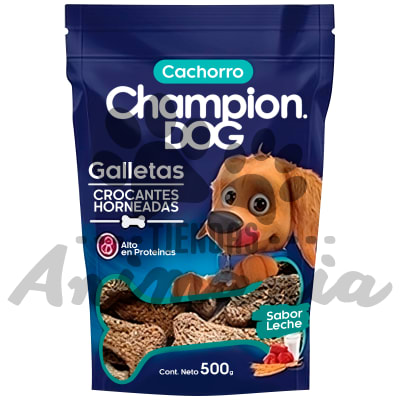 CHAMPION DOG GALLETA CACHORRO SABOR A LECHE 500 GR1