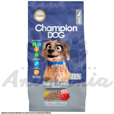 CHAMPION DOG SENIOR CARNE Y POLLO 18 KG