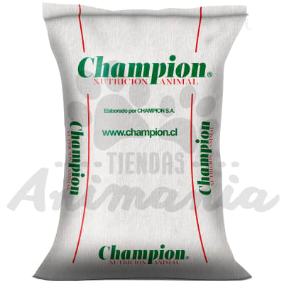 ALIMENTO CHAMPION RECRIA MOLIDO PARA POLLAS Y GALLINAS PONEDORAS 25 KG