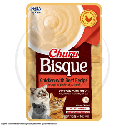 CHURU BISQUE CHICKEN WITH BEEF 40 GR
