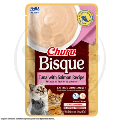 CHURU BISQUE TUNA WITH SALMON 40 GR