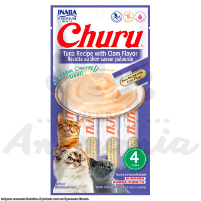 CHURU CAT TUNA RECIPE WITH CLAM FLAVOR 56 GR1