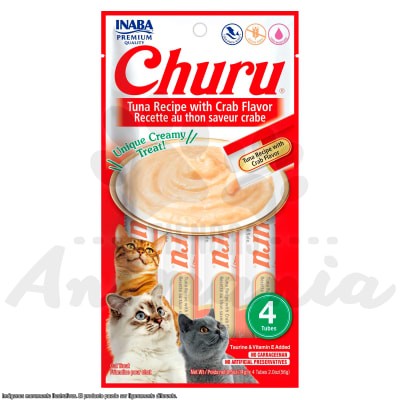 CHURU CAT TUNA RECIPE WITH CRAB FLAVOR 56 GR1