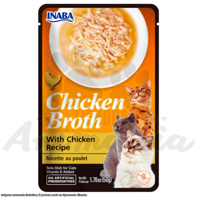 CHURU BROTH CHICKEN RECIPE - CALDO DE POLLO CON POLLO 50 GR