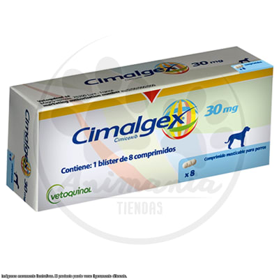 CIMALGEX CIMICOXIB 30 MG 8 COMPRIMIDOS MASTICABLES