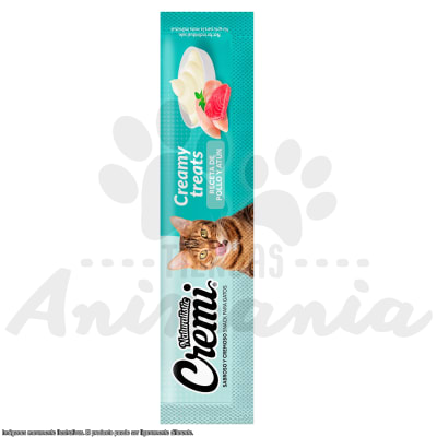 NATURALISTIC CREMI TREATS CHICKEN & TUNA, GRAIN FREE | POLLO Y ATÚN LIBRE DE GRANOS 5 * 12 GR