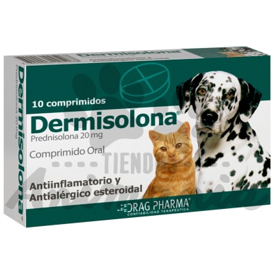 DERMISOLONA 10 COMPRIMIDOS PREDNISOLONA 20 MG1