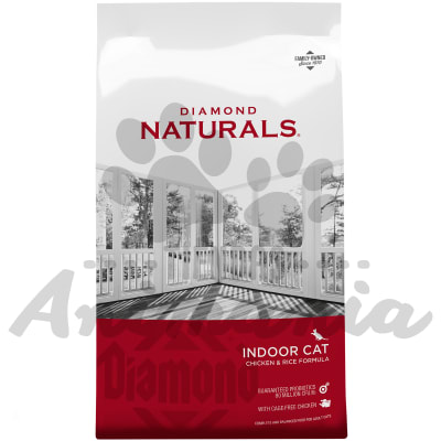 DIAMOND NATURALS CAT INDOOR ADULT FÓRMULA PARA GATOS DE INTERIOR 7.5 KG