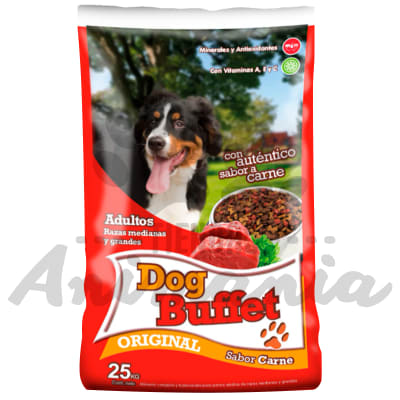 DOG BUFFET ADULTO CARNE 25 KG