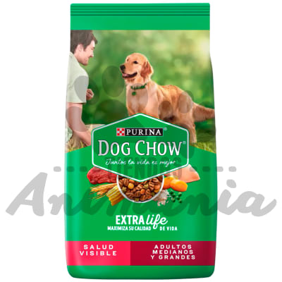 DOG CHOW ADULTOS MEDIANOS Y GRANDES | CARNE Y POLLO 3 KG