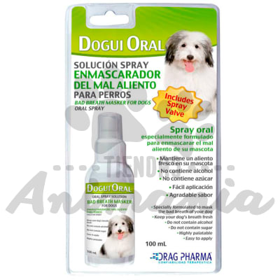 DOGUI ORAL ENMASCARADOR MAL ALIENTO PARA PERROS 100 ML1