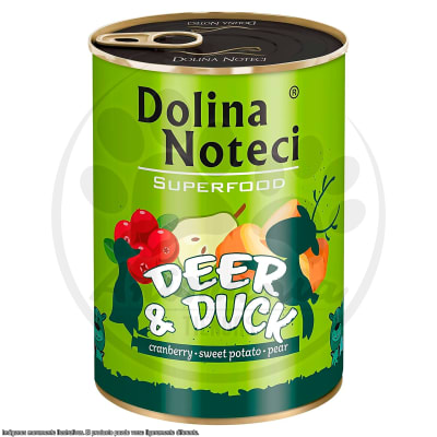 DOLINA LATA SUPERFOOD CIERVO Y PATO 400 GR1