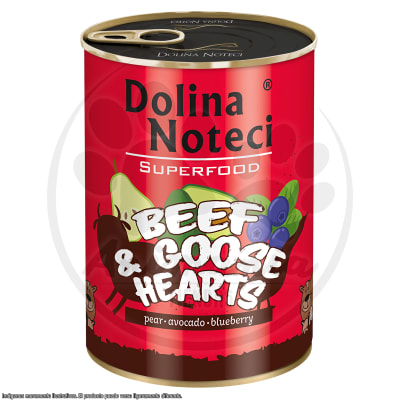 DOLINA LATA SUPERFOOD VACUNO Y CORAZONES DE GANSO 400 GR1