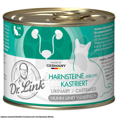 DR LINK LATA GATO URINARY/STERILIZED 200 GR
