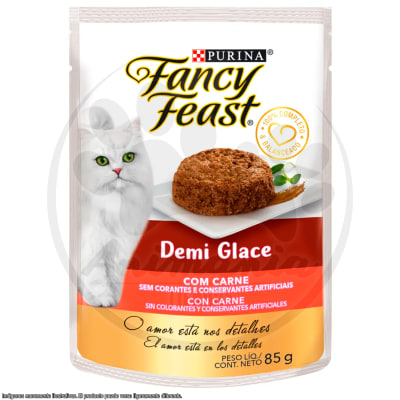 FANCY FEAST DEMI GLACE CON CARNE 85 GR