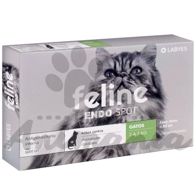 LABYES FELINE ENDOSPOT 0,8 ML (2 - 5 KG) [PIPETA ANTIPARASITARIA INTERNA]1