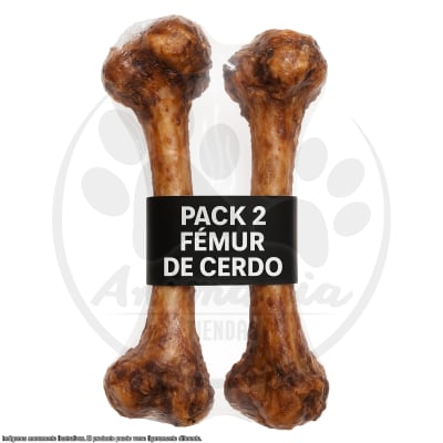 LOCURA ANIMAL PACK 2 FEMUR DE CERDO PARA PERRO1