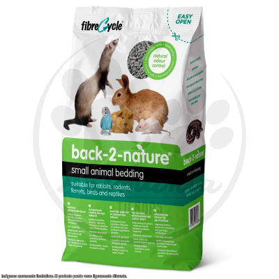 FIBRE CYCLE BACK-2-NATURE SUSTRATO PARA ANIMALES PEQUEÑOS 9 KG - 30 LITROS1