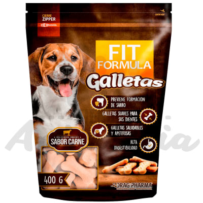 FIT FORMULA GALLETAS SABOR A CARNE 400 GR