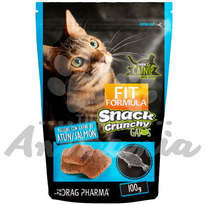 FIT FORMULA GALLETA GATOS CRUNCHY ATUN/SALMON 100 GR