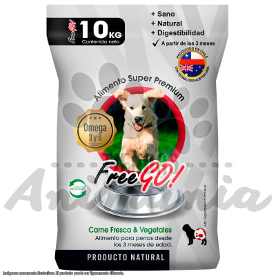 FREEGO! ADULTO CARNE FRESCA Y VEGETALES 10 KG1