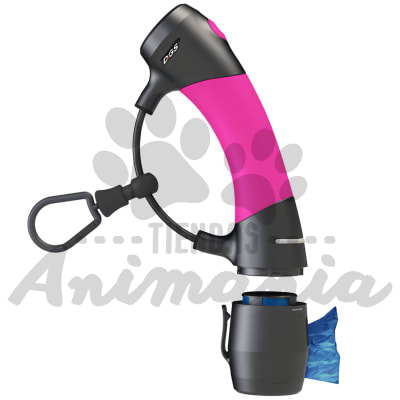 IM GISMO MANGO CON DISPENSADOR DE BOLSAS PARA FECAS MULTIUSOS TRAILLA | LINTERNA COLOR ROSADO1