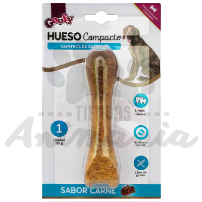 GOOFY HUESO COMPACTO MEDIANO PARA CONTROL DE SARRO SABOR CARNE 95 GR
