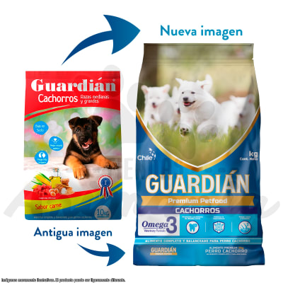 GUARDIAN PARA PERROS CACHORRO SABOR A CARNE 9 KG