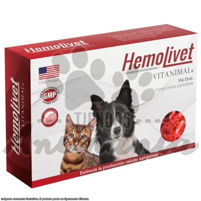 HEMOLIVET VITANIMAL 10 COMPRIMIDOS