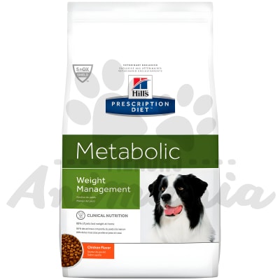 HILLS PERRO DIETA RECETADA METABOLIC | CONTROL METABOLICO REDUCCIÓN DE PESO 3.49 KG