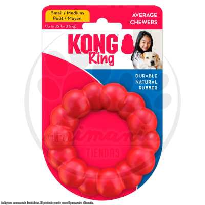 KONG JUGUETES PARA PERROS RING TALLA S/M1