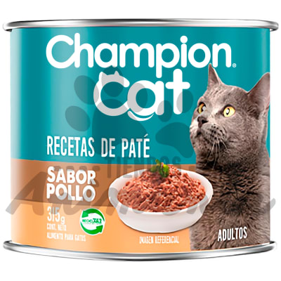 CHAMPION CAT LATA POLLO 315 GR
