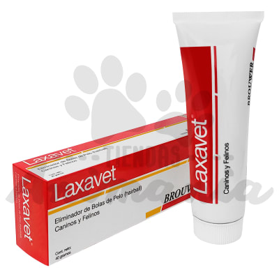 LAXAVET 40GR ELIMINADOR DE BOLAS DE PELO CANINOS Y FELINOS1