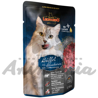 LEONARDO POUCH BUFALO Y ARANDANO 85 GR