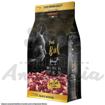 LEONARDO FRESH BEEF | GATOS ADULTOS SABOR A CARNE VACUNO 1.5 KG