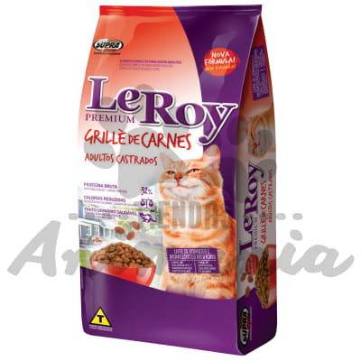 LEROY GRILLE DE CARNE - SABOR A CARNE ADULTOS CASTRADOS 10.1 KG