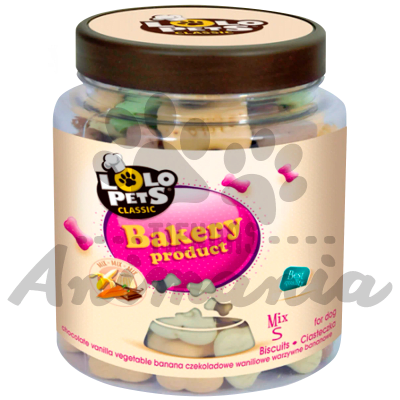 LOLO PETS GALLETAS HUESITO SABORES MIX 210 GR1