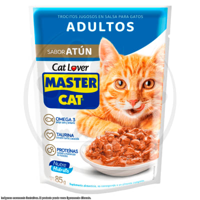 MASTER CAT POUCH ATUN 85 GR