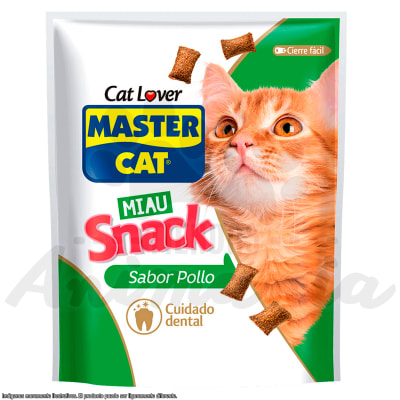 MASTER CAT MIAU SNACK DE POLLO CUIDADO DENTAL 60 GR1